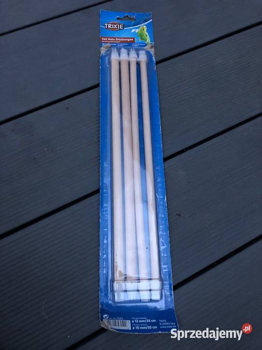 Uchwyty drewniane ptaków do woliery terrarium Poznań sprzedam