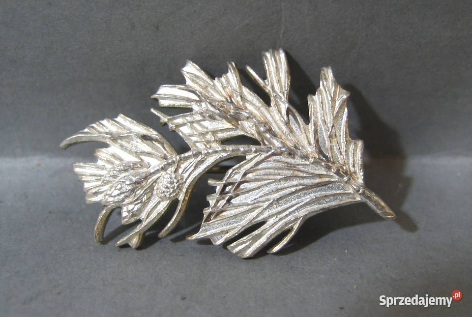 Srebrna Szwedzka Broszka 1983 r Warszawa