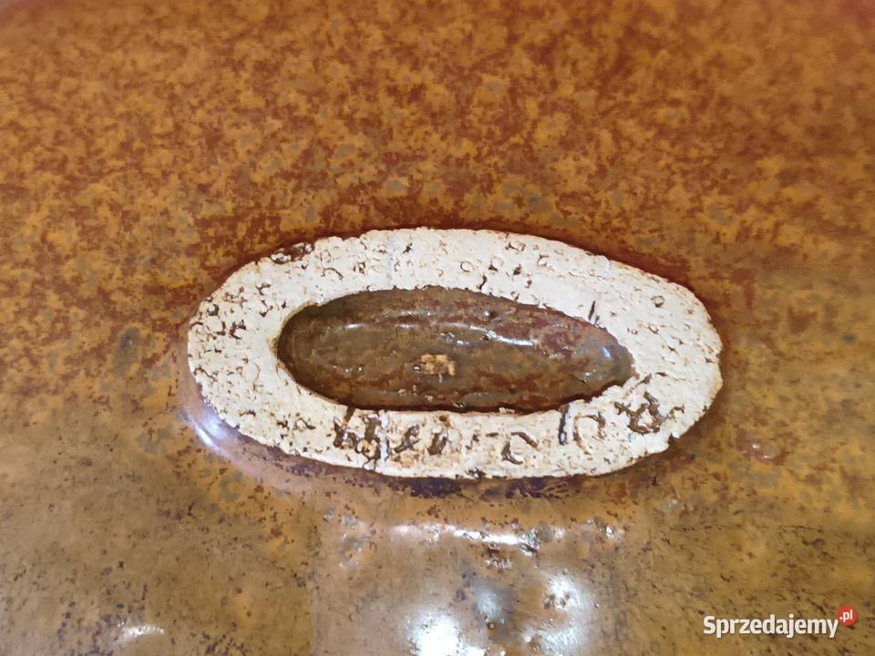 Ręcznie wykonana misa ceramiczna ceramika Chorzew