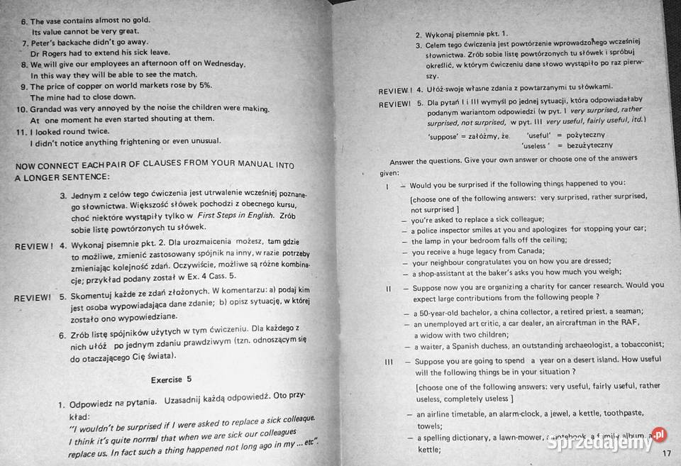 The next steps in English Kurs 78 Henryk
