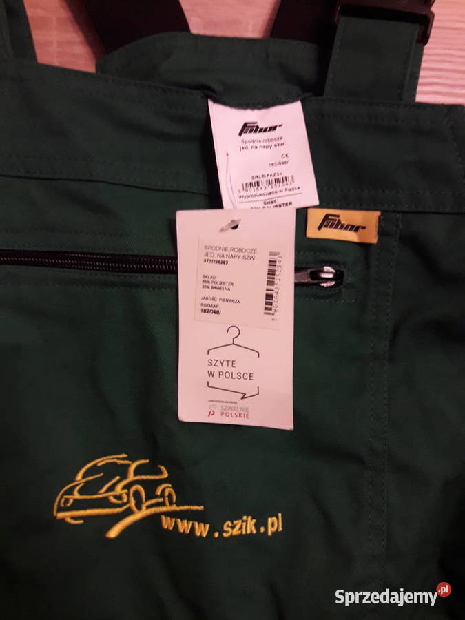 spodnie ogrodniczki robocze Przemyśl