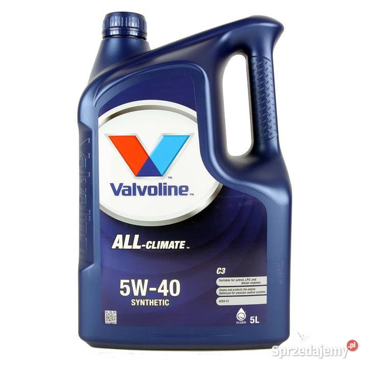 Olej Valvoline All Climate 5W40 C3 5 L Oleje i Chemia