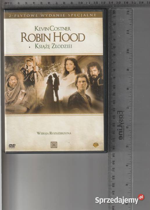 Robin Hood Książę Złodziei Kevin Costner DVD mazowieckie Pruszków