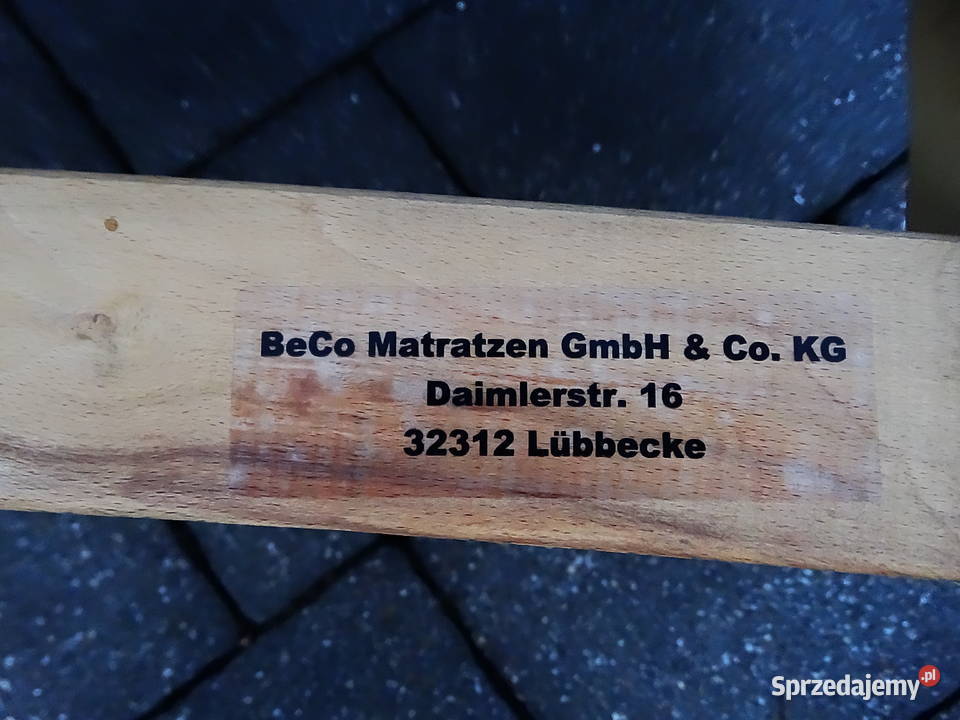 Elektryczny stelaż do łóżka regulowany pilotem sprzedam