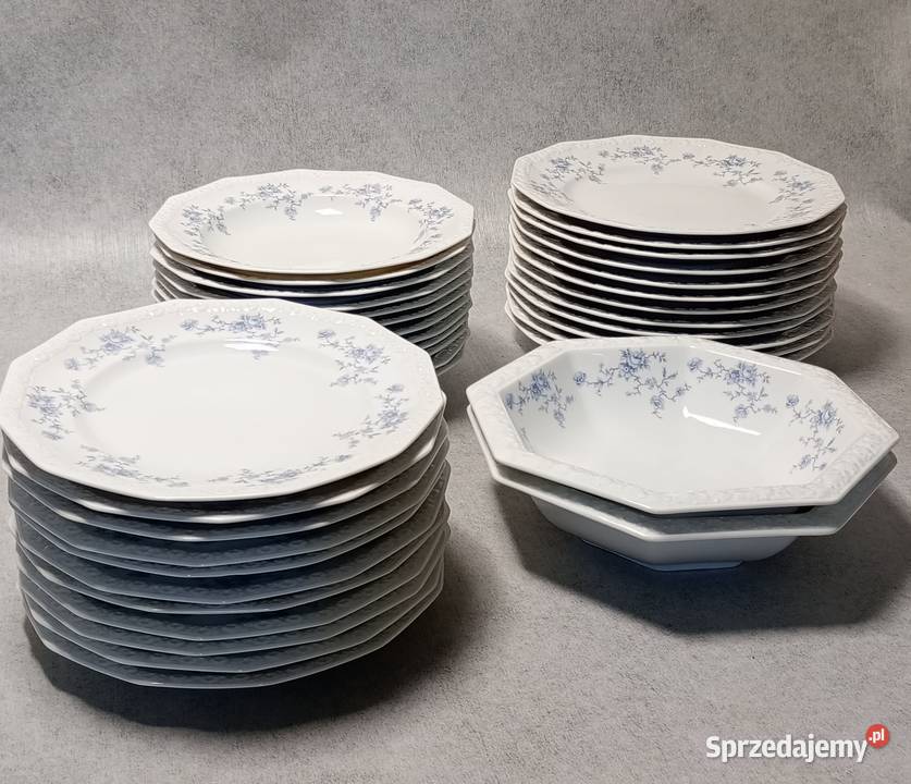 Rosenthal Maria Serwis obiadowy Continental Blue małopolskie Zakopane