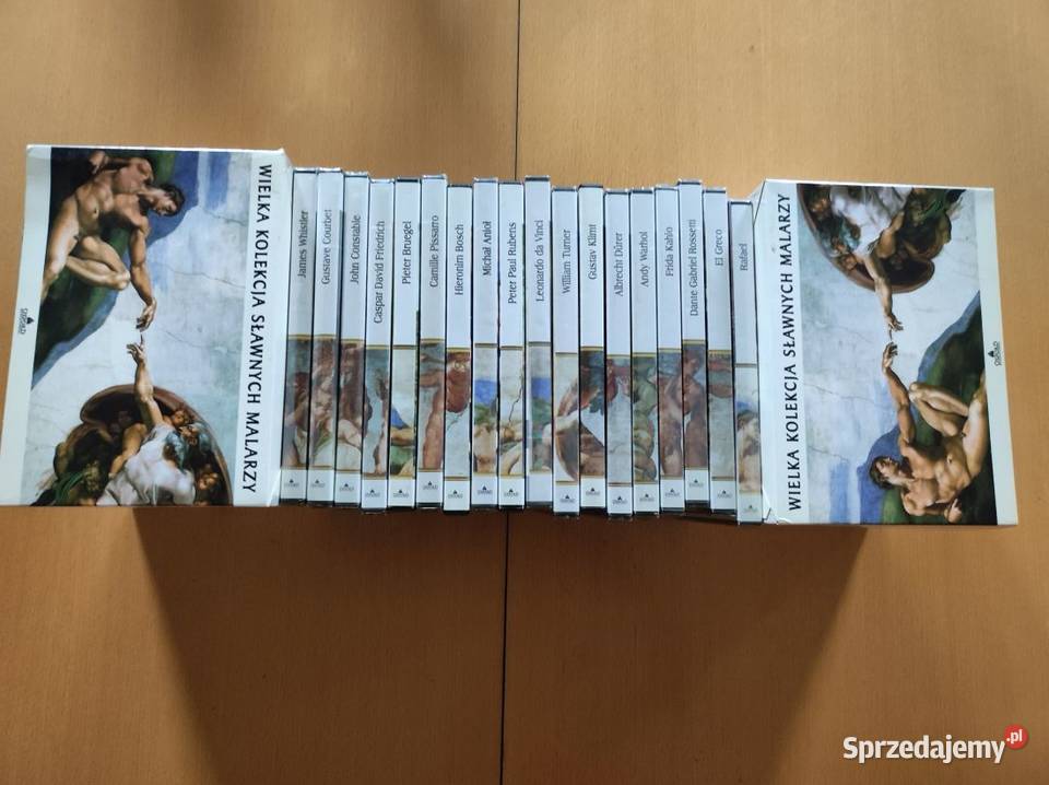 Wielka Kolekcja Sławnych Malarzy Oxford dvd Kielce