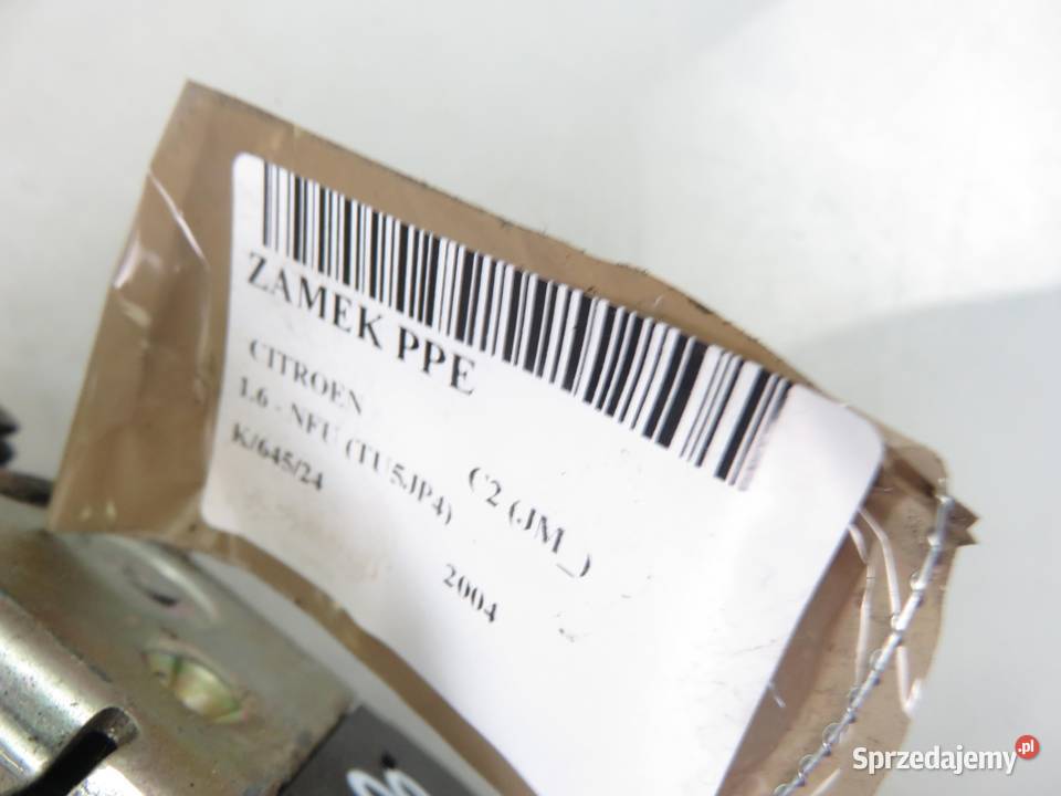 ZAMEK PRAWY PRZEDNI CITROEN C2 52187780 osobowe małopolskie