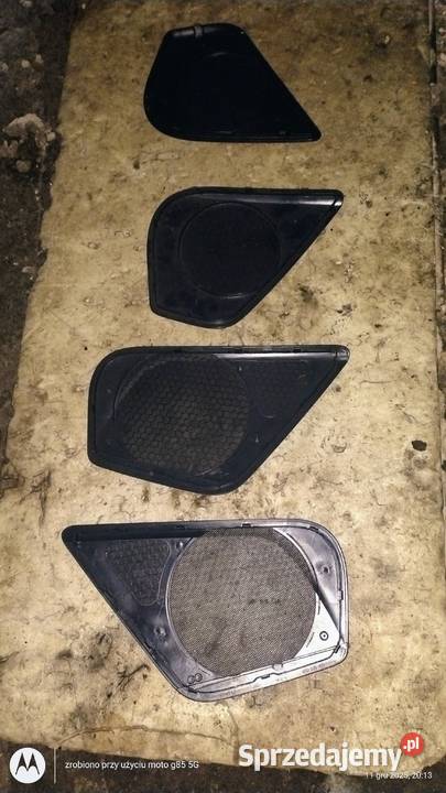 Maskownice głośników komplet A6 C7 4G0 osobowe Sprzęt audio fabryczny Lubin