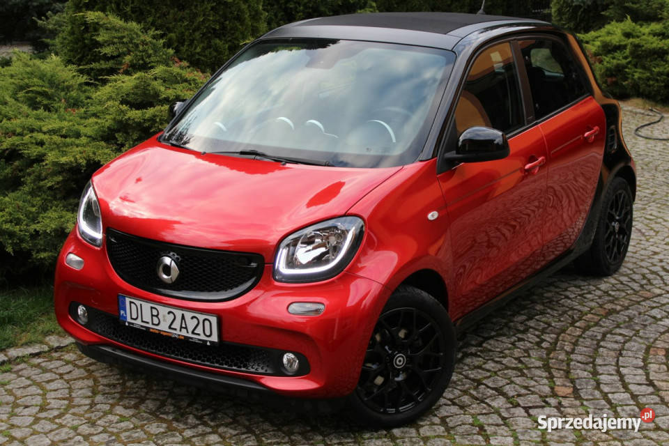 Smart Forfour 10 Panorama dach Prime Bogata centralny zamek dolnośląskie Lubań sprzedam