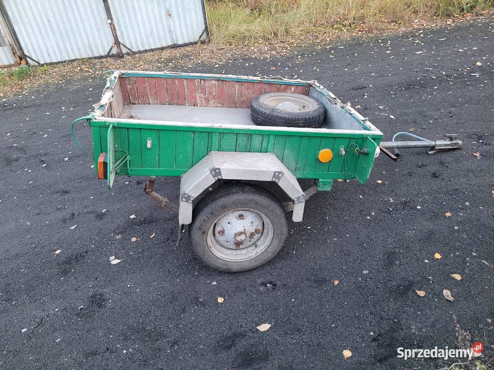 Przyczepka sam oś na resorze Szczecin