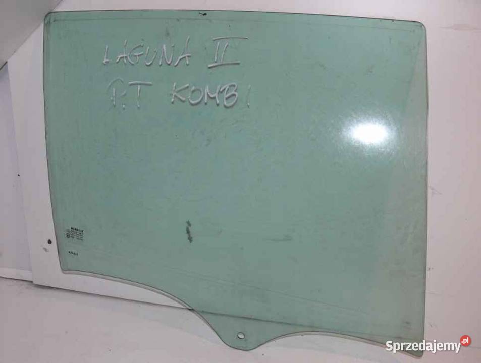 RENAULT LAGUNA II SZYBA DRZWI TYŁ PRAWA KOMBI Wielkie Drogi