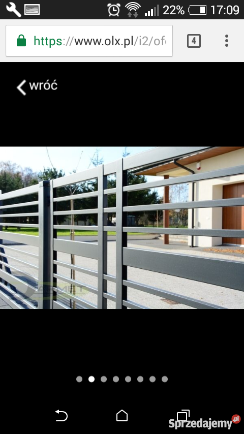 Ogrodzenia przęsła metalowe bramy Grodzisk Mazowiecki