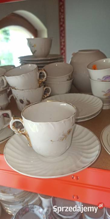 Filiżanka Tielsch Altwasser Sygnatura z 1939 r Gdańsk