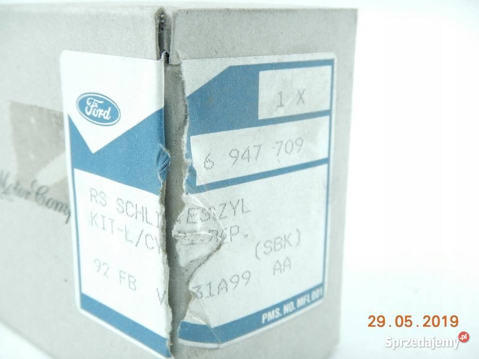 ZESTAW ZAMKA DRZWI TYŁ FORD FIESTA 8996 6947709