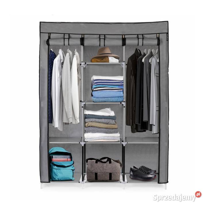 Składana szafa tekstylna materiałowa garderoba Poznań