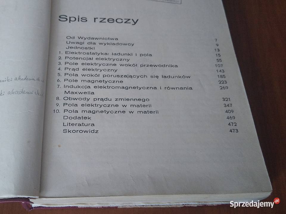 Elektryczność i magnetyzm Edward M Purcell sprzedam