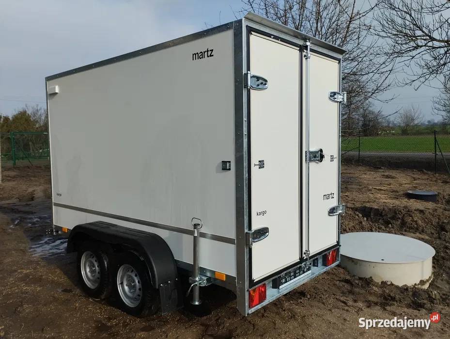Przyczepa zabudowana kontener furgon box wielkopolskie Września sprzedam