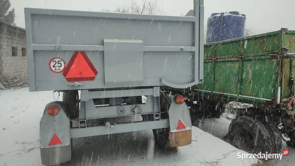 Przyczepa Czeska BSS 8T Kiper Na Dwie Strony
