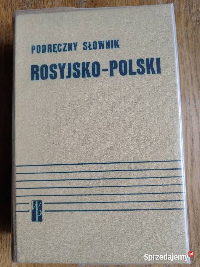 Podręczny słownik rosyjskopolski WP Kraków