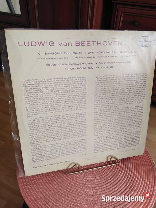 Płyta Winylowa Bethoven VIII Symfonia