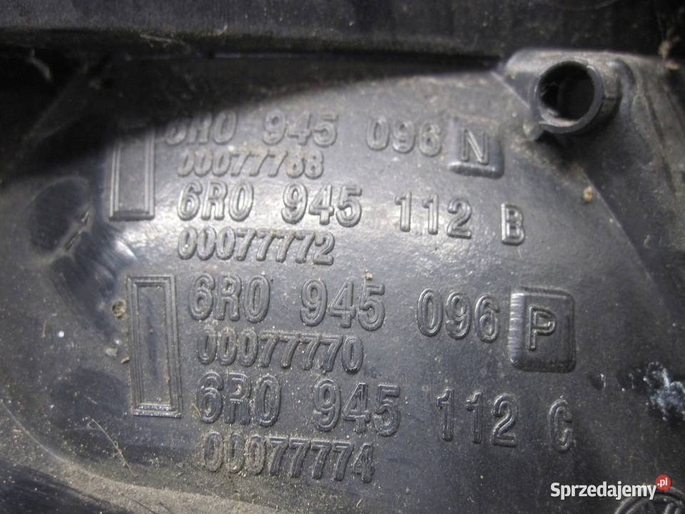 VW POLO V 6R lampa prawa tył 6R0945112B Kielce sprzedam