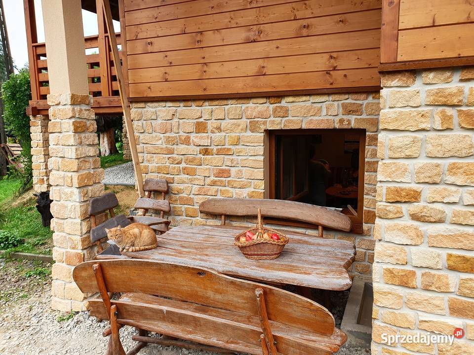 Naturalny kamień elewacyjny na dom płytki Wielgomłyny