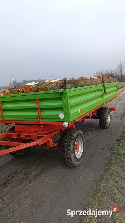 Drewno przyczepa olcha Ruda