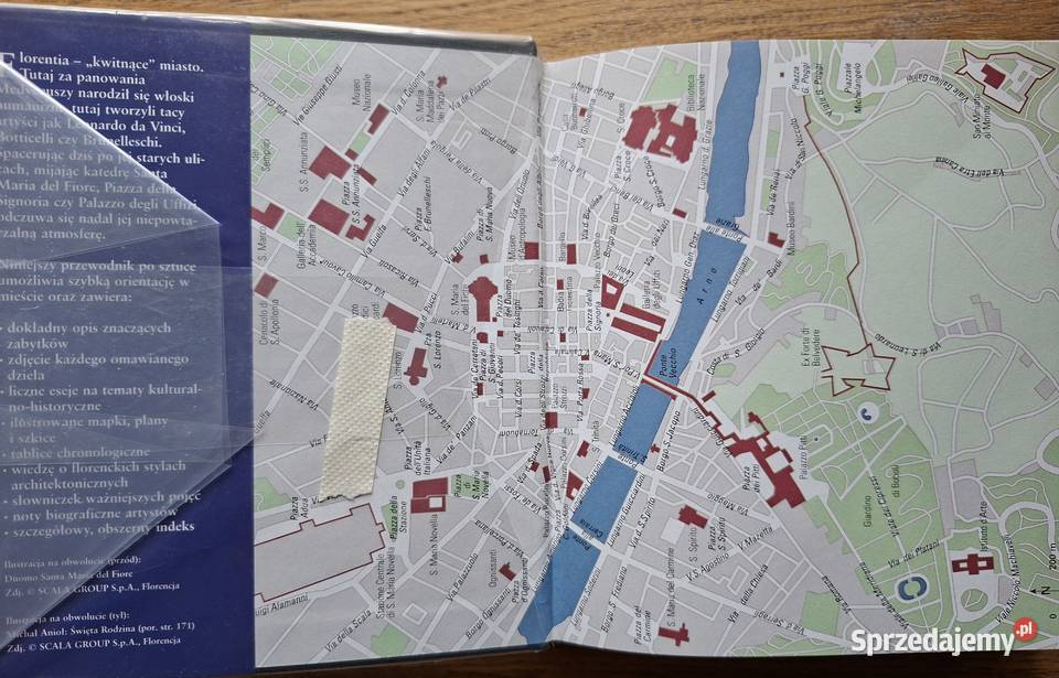 Sztuka i architektura Florencja Konemann album Mapy i przewodniki Kraków