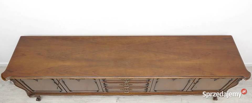 Zabytkowa stylowa komoda ludwik renowacji Jerka