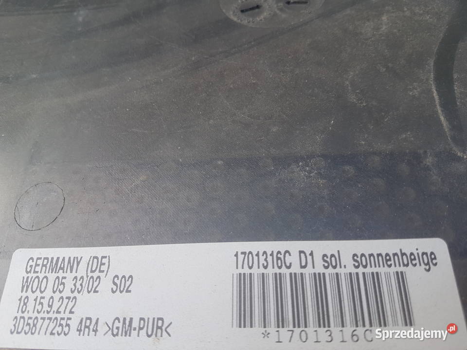 Vw Phaeton zasłona roleta podufitka szybardachu dolnośląskie Legnica