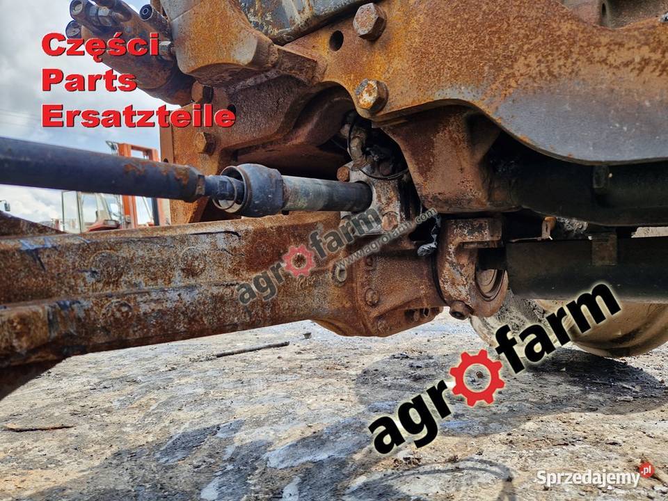 Claas Celtis 456 części skrzynia biegów silnik