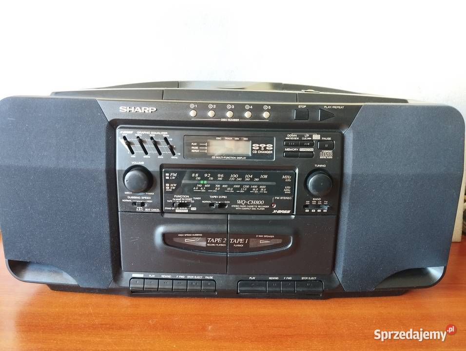 Radiomagnetofon Sharp WQ-CH800 H