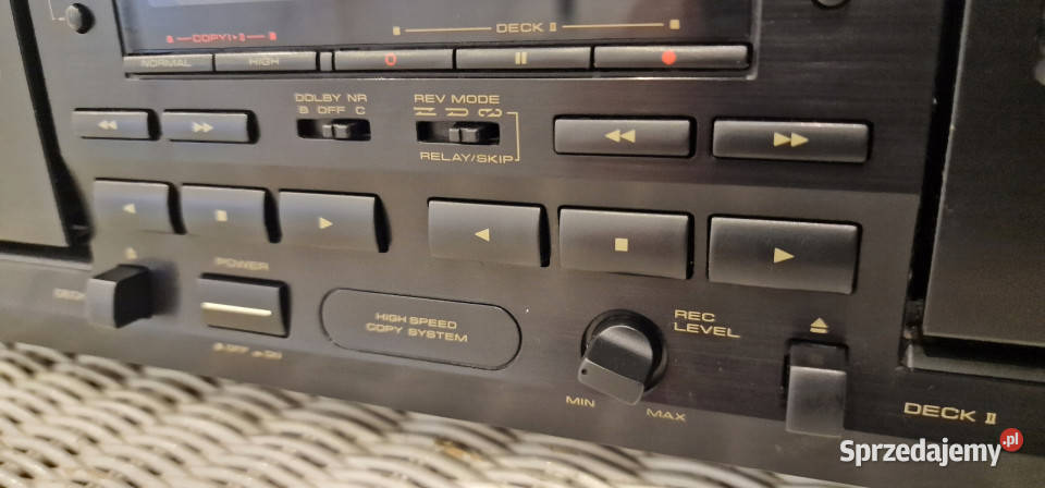 Magnetofon Pioneer CTW208R casette deck wielkopolskie Międzychód