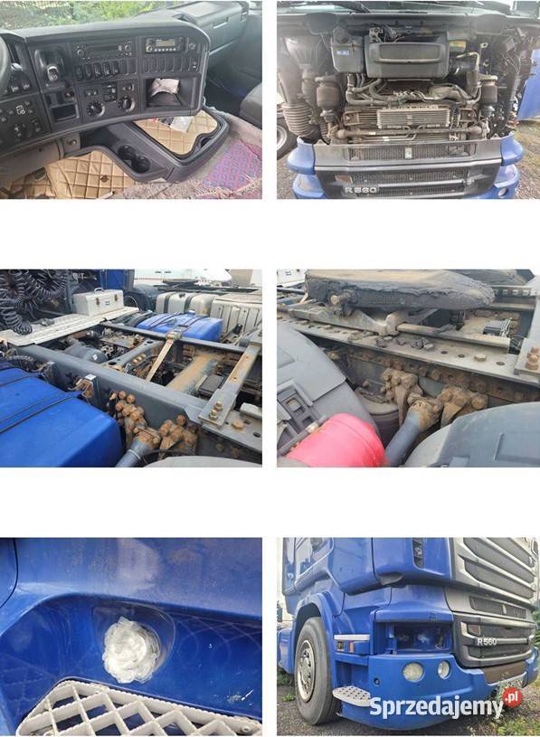Ciągnik siodłowy SCANIA R 580 E6 265t WERSJA Szczecin sprzedam