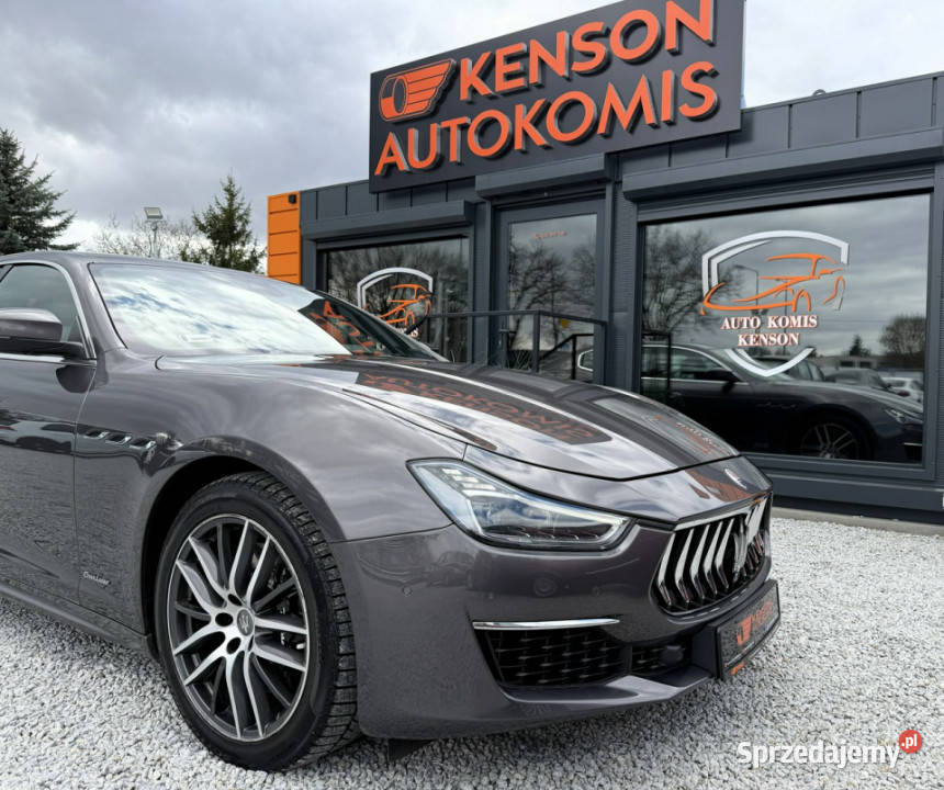 Maserati Ghibli GranLusso Europejczyk czujnik parkowania Samochody osobowe Bydgoszcz