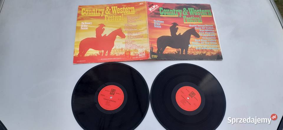 CountryWestern Festival2 płyty składanka winyl Tuszkowo