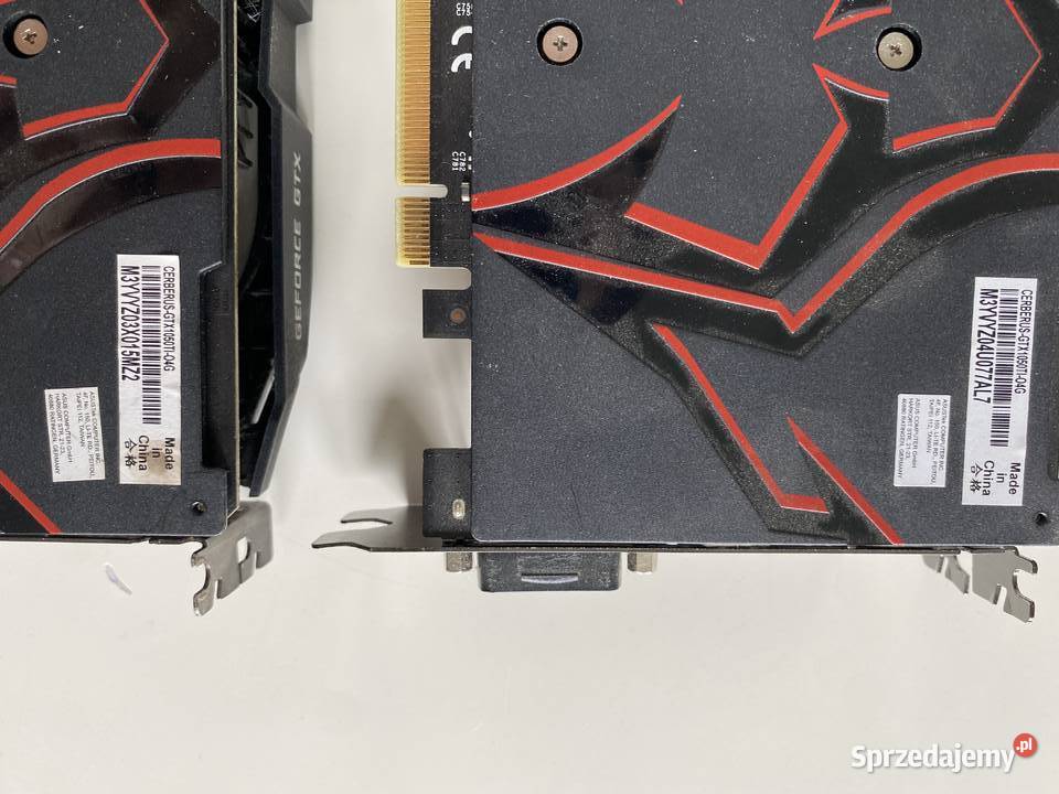 Sprzedam karty graficzne ASUS Bełchatów sprzedam