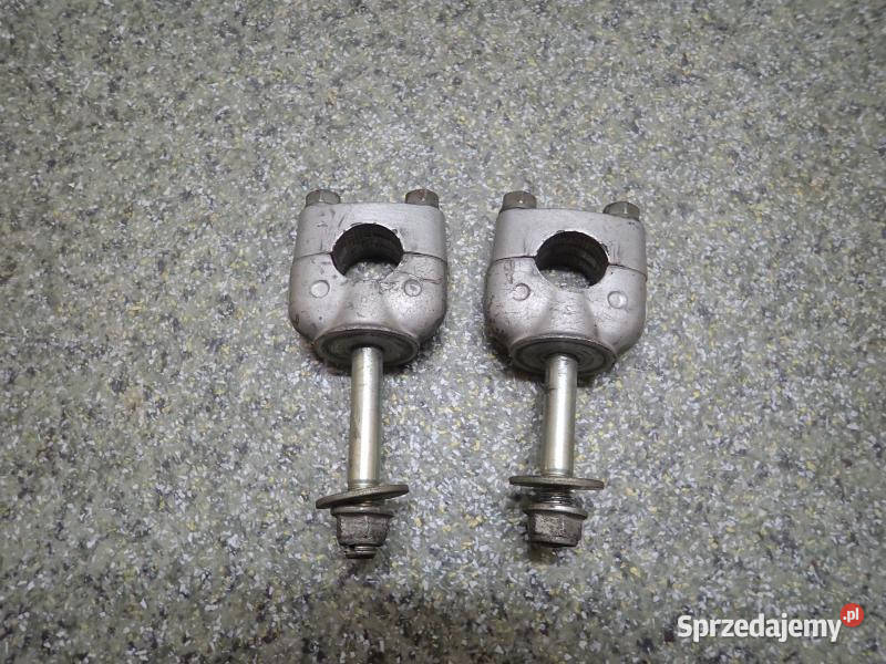 DWIE WIEŻYCZKI KIEROWNICA 22MM MOCOWANIE RISERY lubuskie Strzelce Krajeńskie
