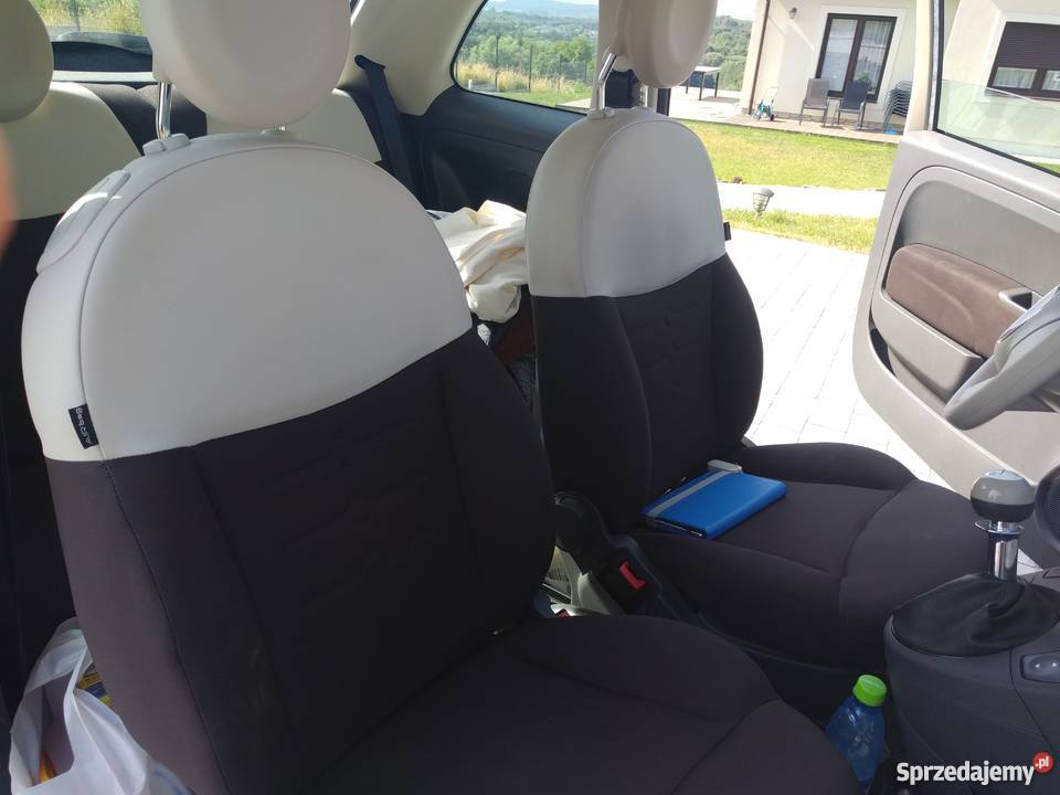 FIAT 500 12 69 SALON 1 WL 43000 bezwypadkowy serwisowany w ASO Trzebinia