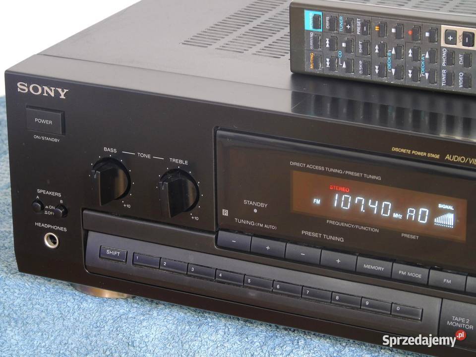 Amplituner Sony STRGX 390 pilot mocny i sprawny podkarpackie Jasło
