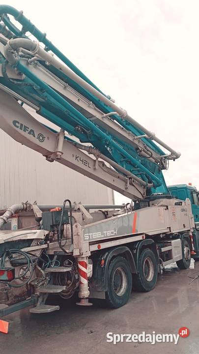 Pompa do betonu MAN CIFA 42m Katowice