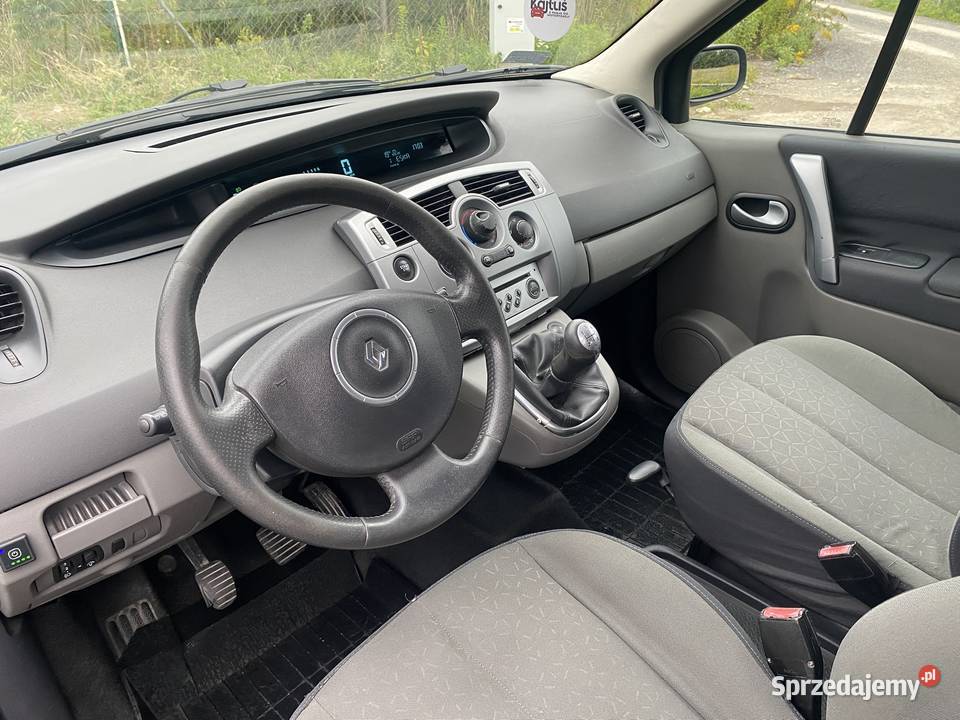 Renault Scenic II 2008R 16BGAZ ŁADNY StanBDB kupiony w polskim salonie Zamość