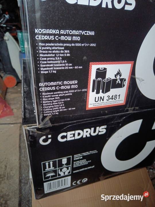 Sprzedam kosiarki automat cedrus Grzybowa Góra