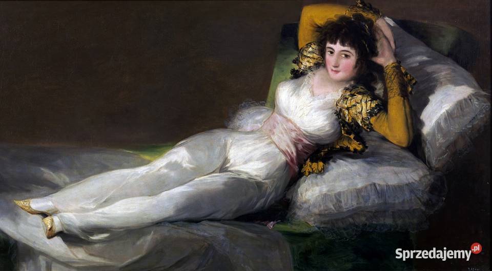 Maja ubrana wgFrancesko Goya