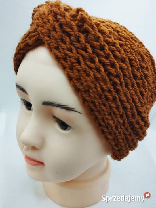 Damska opaska na głowę turban handmade Olsztyn