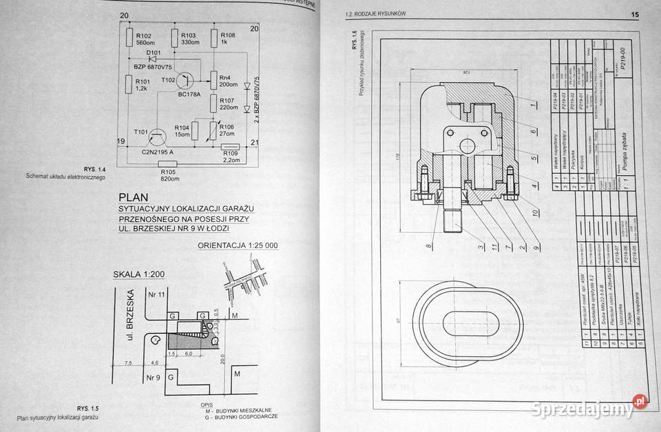 Podstawy rysunku technicznego Jan Burcan
