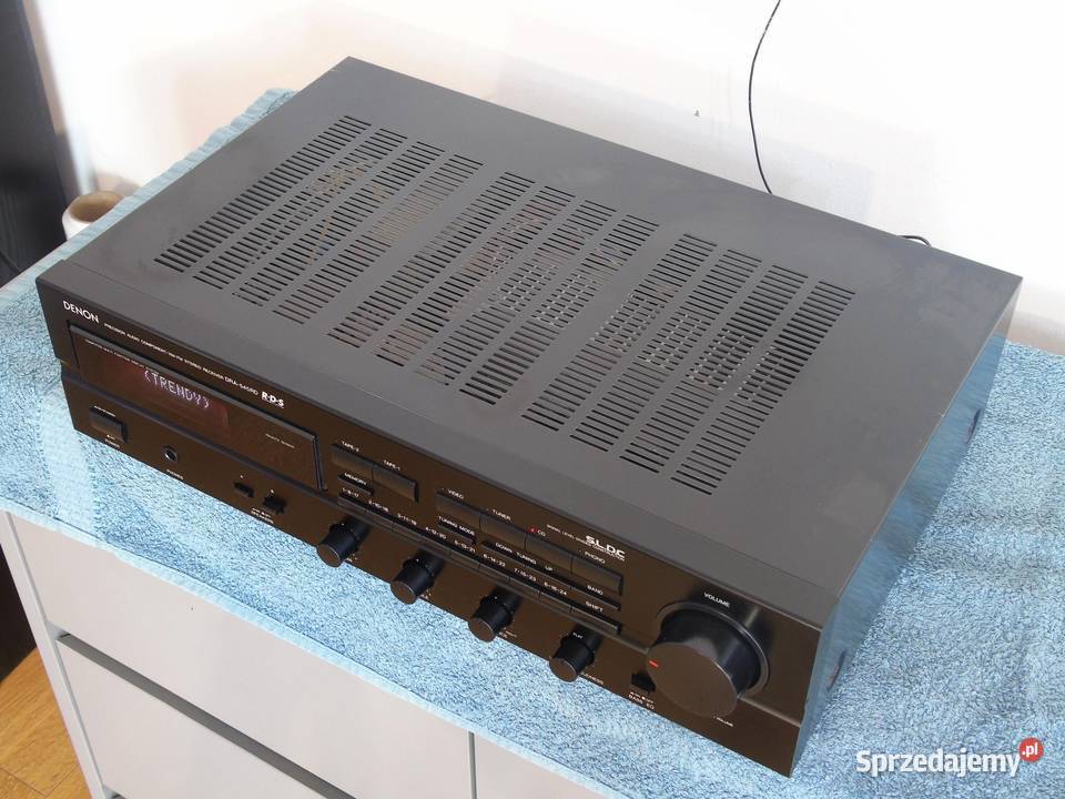 Amplituner Denon DRA545 RD sprawny i ładny Jasło