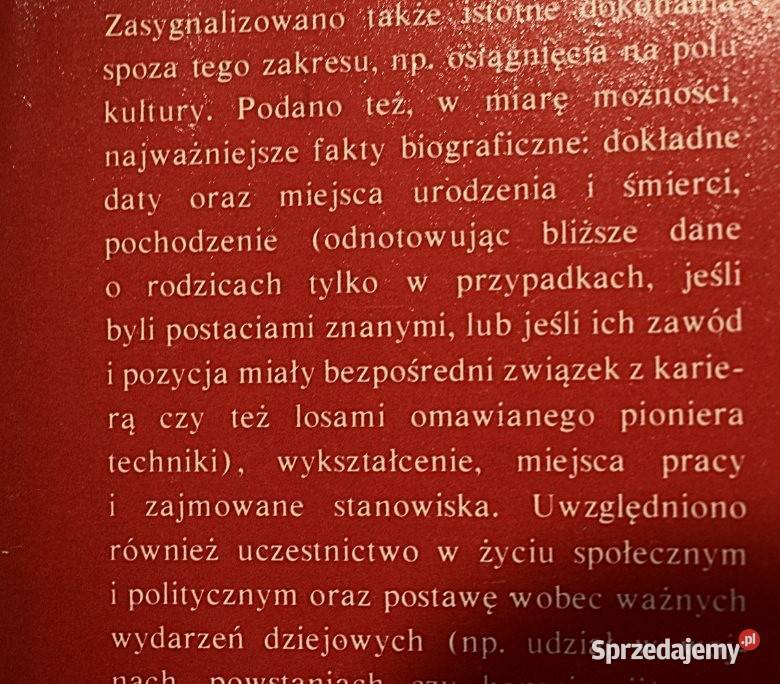 Słownik polskich pionierów techniki B Orłowski Chełmno