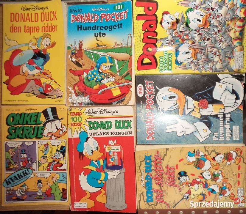 comics Pocket Boker Donald Duck Kaczor Tales Norway Oslo