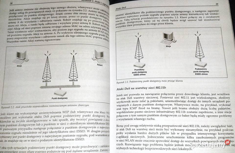80211 Bezpieczeństwo Bruce Potter Bob Fleck Pozostałe Chełm